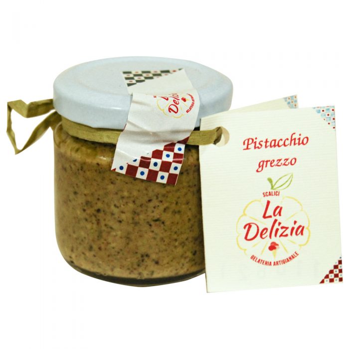 Crema al pistacchio grezzo di Sicilia Le Deliziose